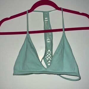 Free people intimates bra bralette small aquamarine brassier